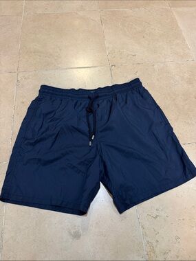 Vilebrequin Navy Drawstring Swim Trunks